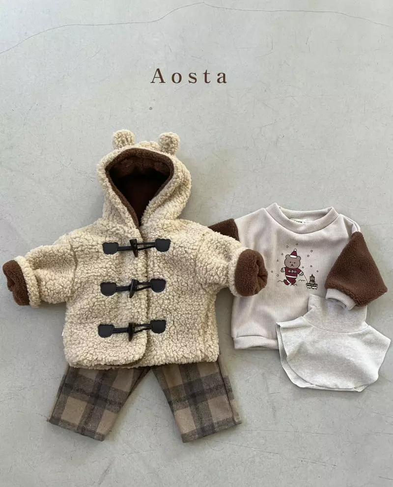 Aosta - Korean Children Fashion - #childofig - Ssulmea Sweatshirt - 10