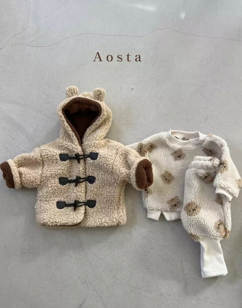 Aosta - Korean Children Fashion - #childofig - Teddy Bear Pants - 6