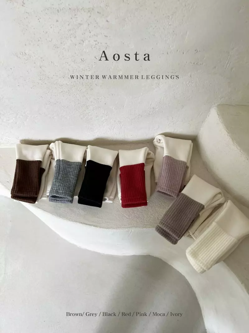Aosta - Korean Children Fashion - #childrensboutique - Warmer Leggings