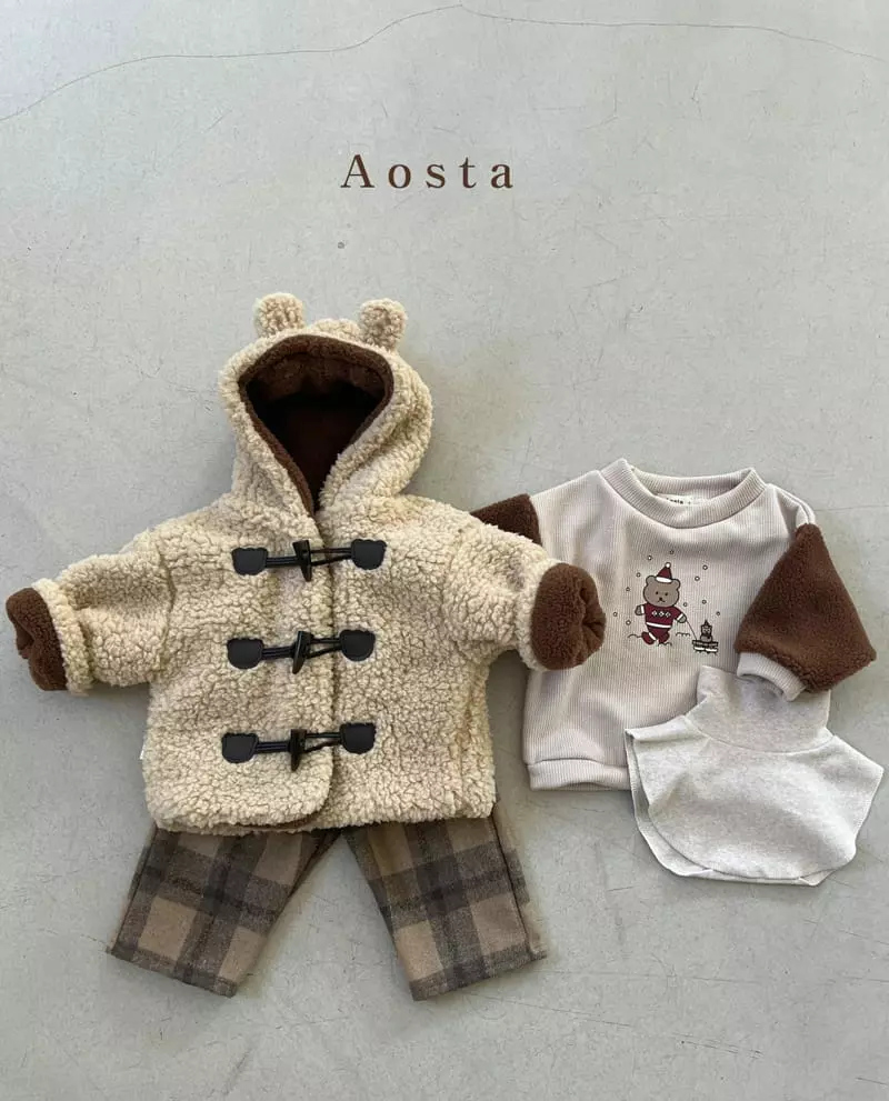 Aosta - Korean Children Fashion - #childrensboutique - Bear Jacket - 9