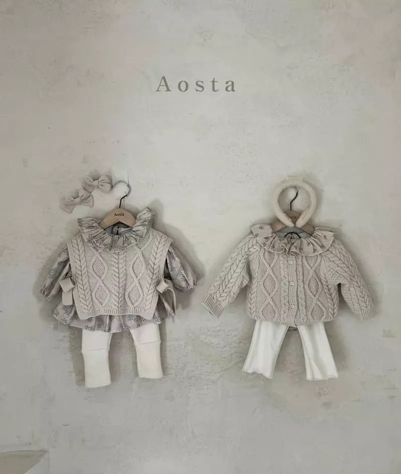 Aosta - Korean Children Fashion - #childrensboutique - Lemamanf Vest - 7