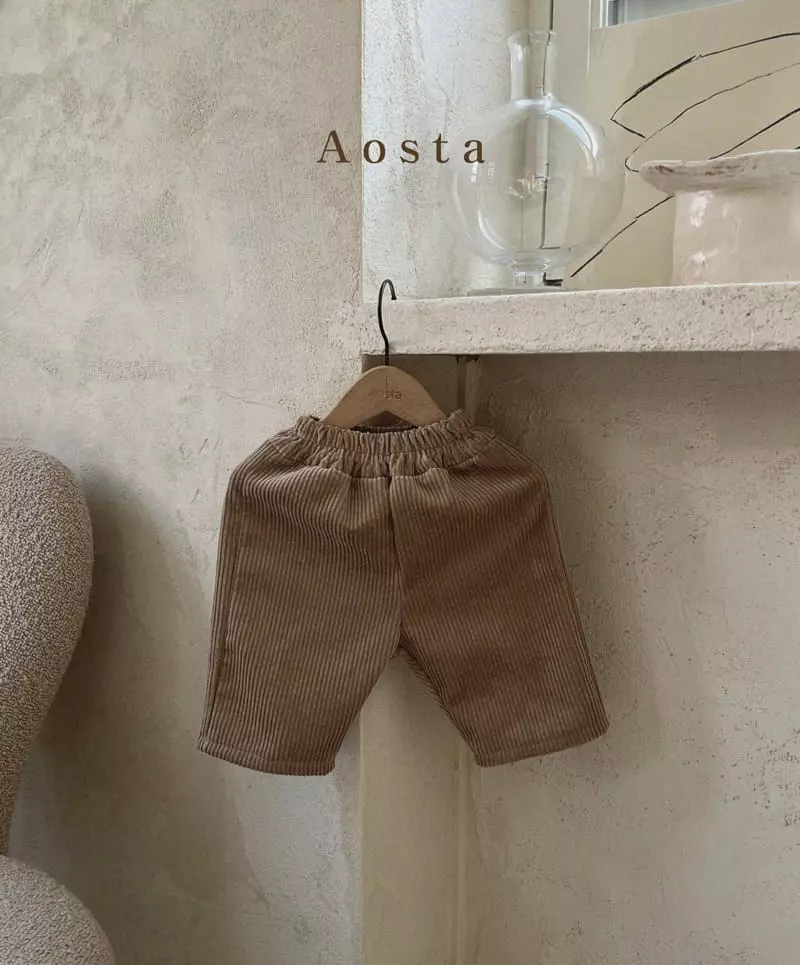Aosta - Korean Children Fashion - #childrensboutique - Rib PAnts - 5