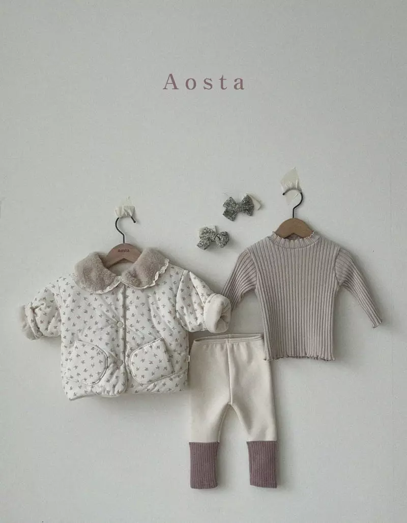 Aosta - Korean Children Fashion - #designkidswear - Camellia Jacket - 11