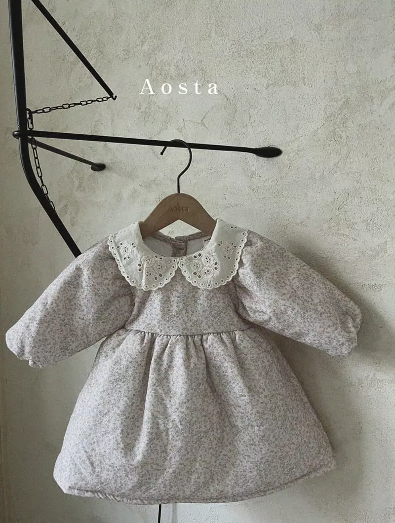 Aosta - Korean Children Fashion - #designkidswear - Bell Pong One-piece - 8