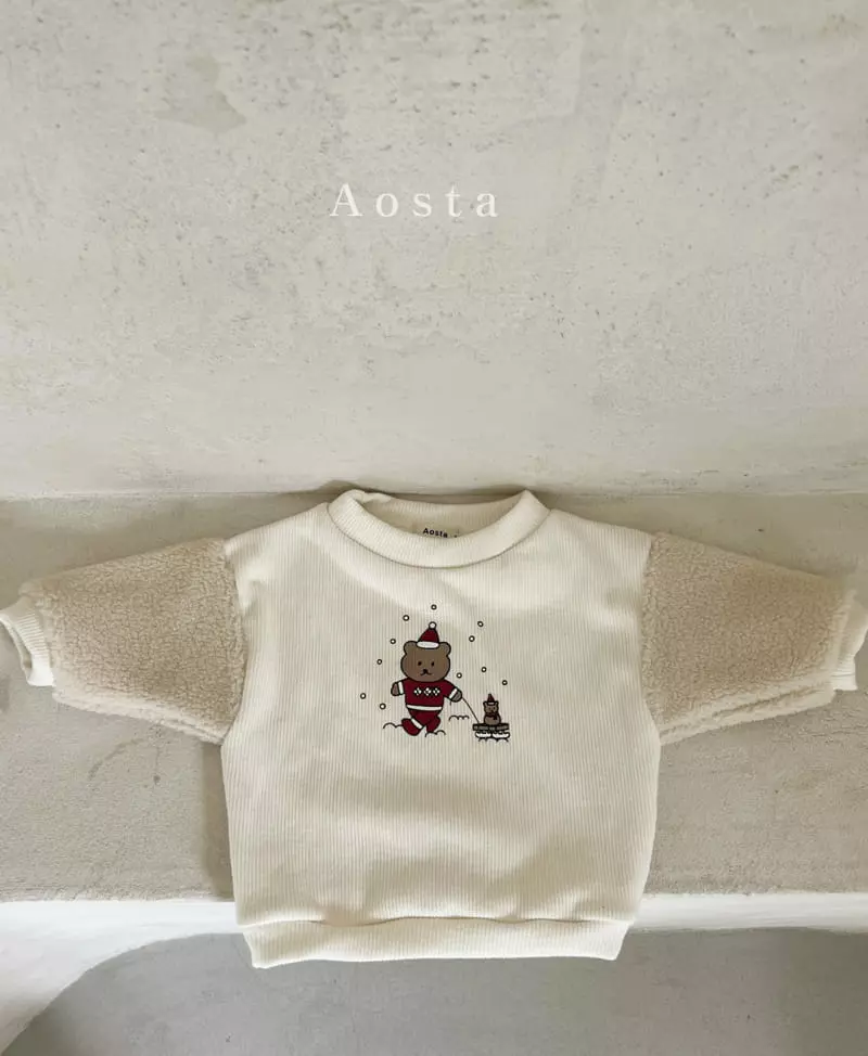 Aosta - Korean Children Fashion - #designkidswear - Ssulmea Sweatshirt - 12