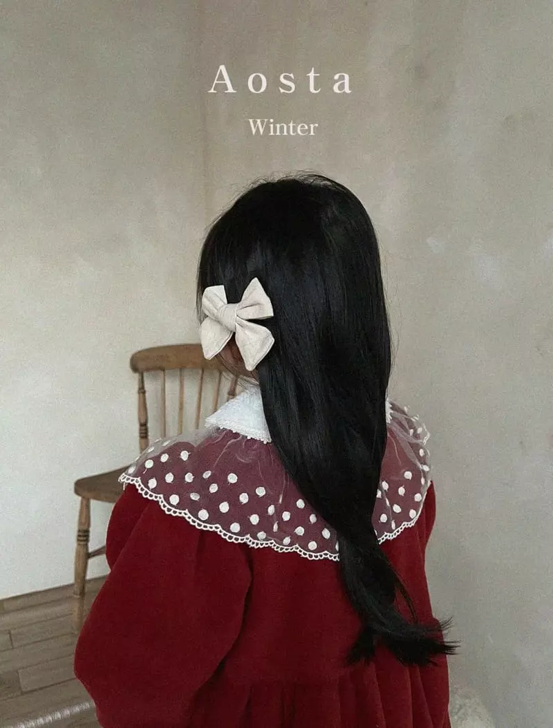 Aosta - Korean Children Fashion - #discoveringself - Ribbon Pin - 10