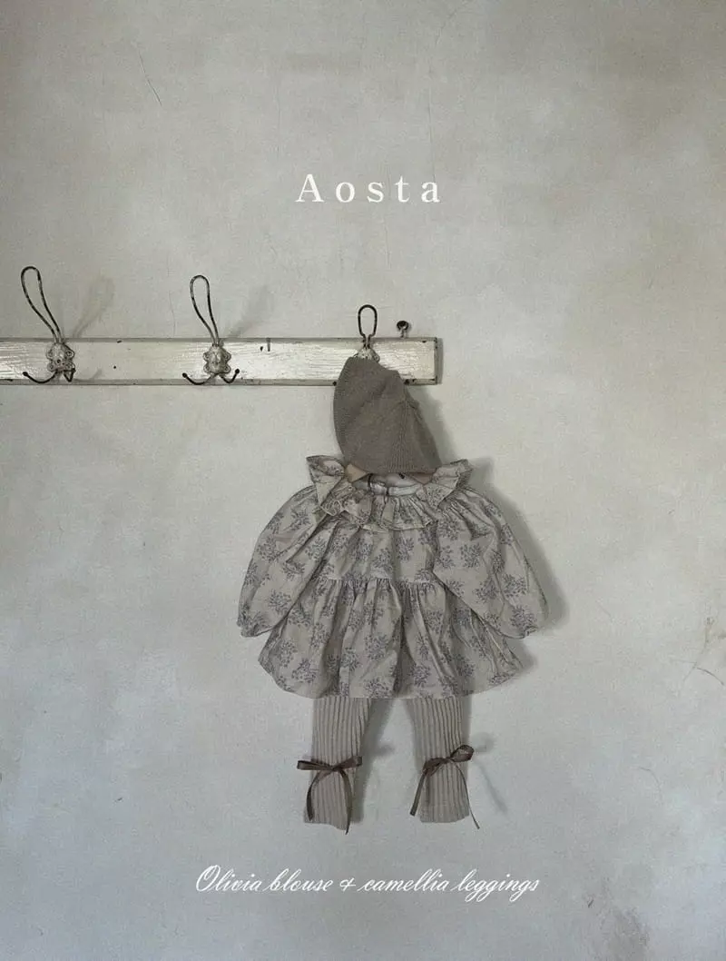 Aosta - Korean Children Fashion - #discoveringself - Camellia Leggings - 8