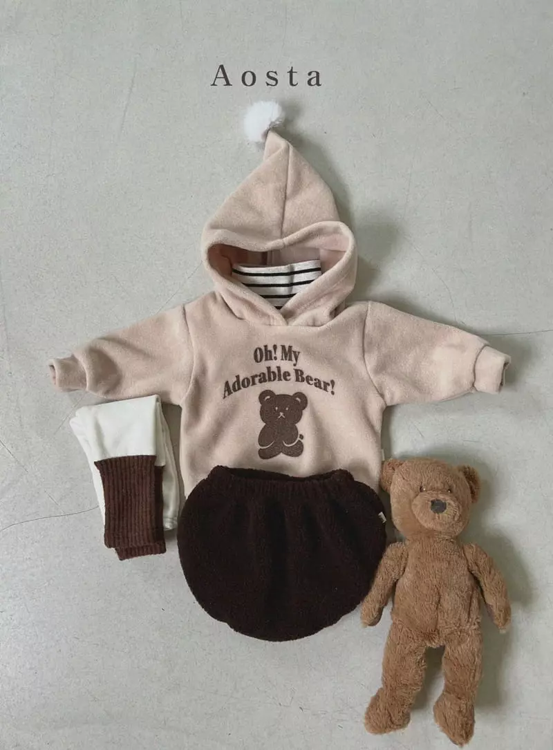 Aosta - Korean Children Fashion - #discoveringself - Teddy Bear Bloomer - 7