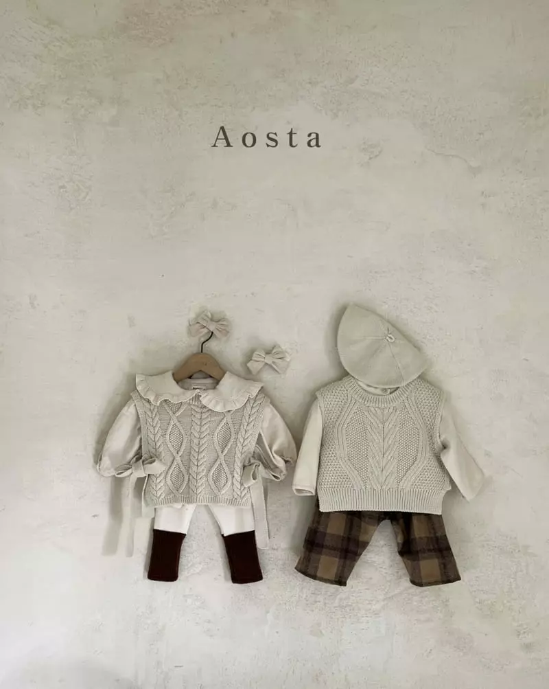Aosta - Korean Children Fashion - #discoveringself - Lemamanf Vest - 9
