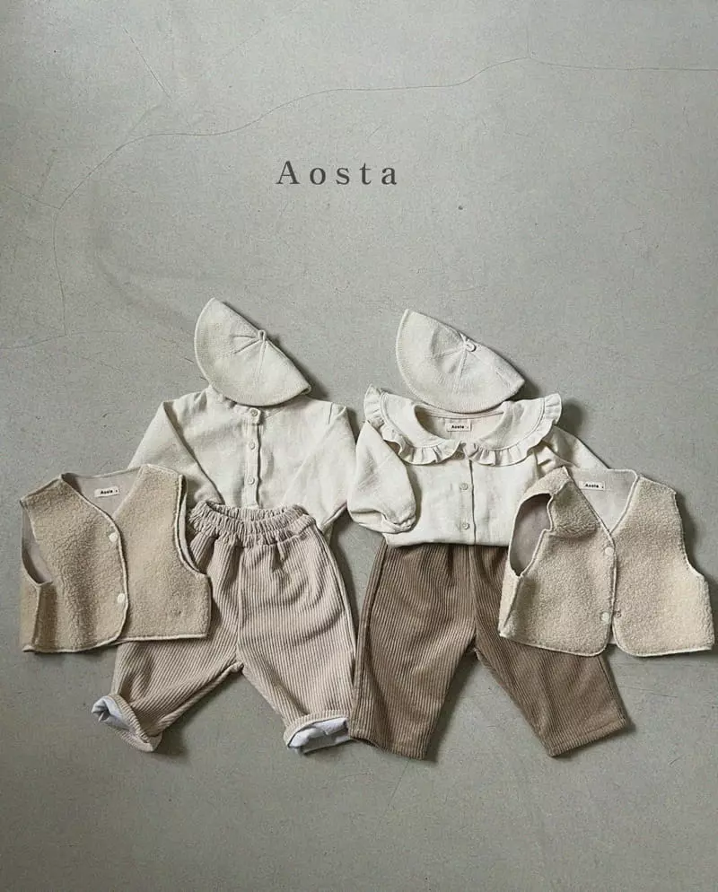 Aosta - Korean Children Fashion - #discoveringself - Rib PAnts - 7