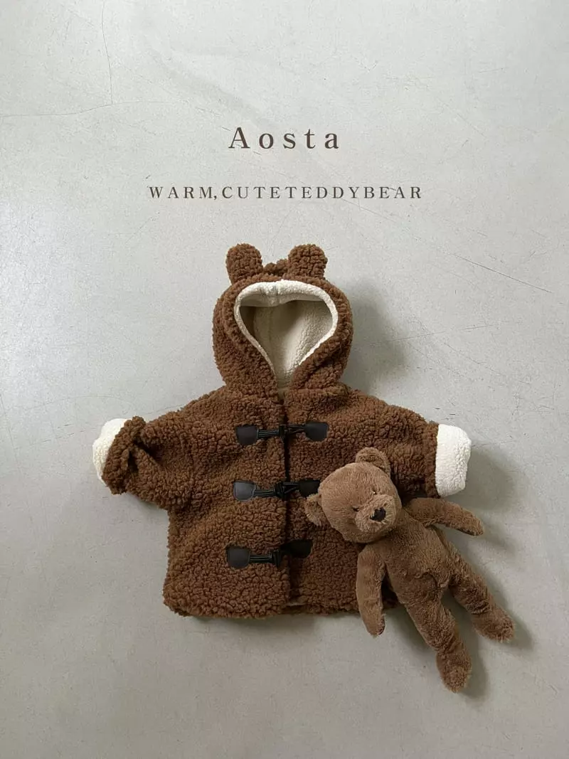Aosta - Korean Children Fashion - #fashionkids - Bear Jacket - 12