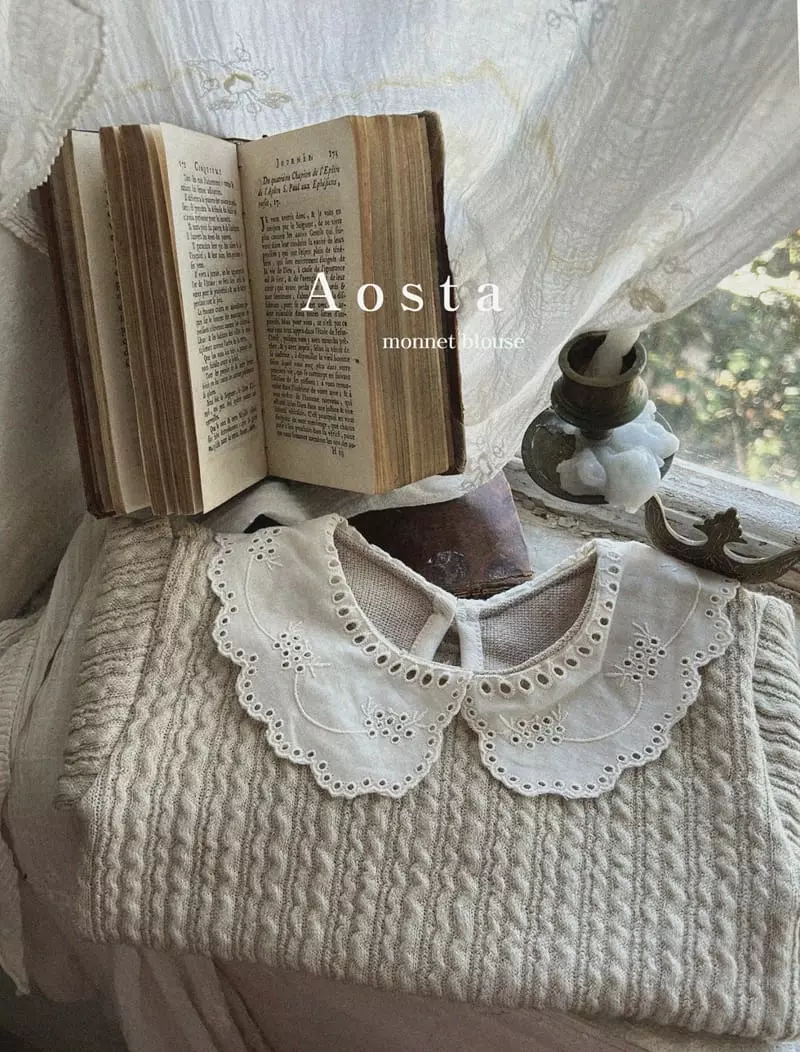 Aosta - Korean Children Fashion - #fashionkids - Monette Blouse - 5