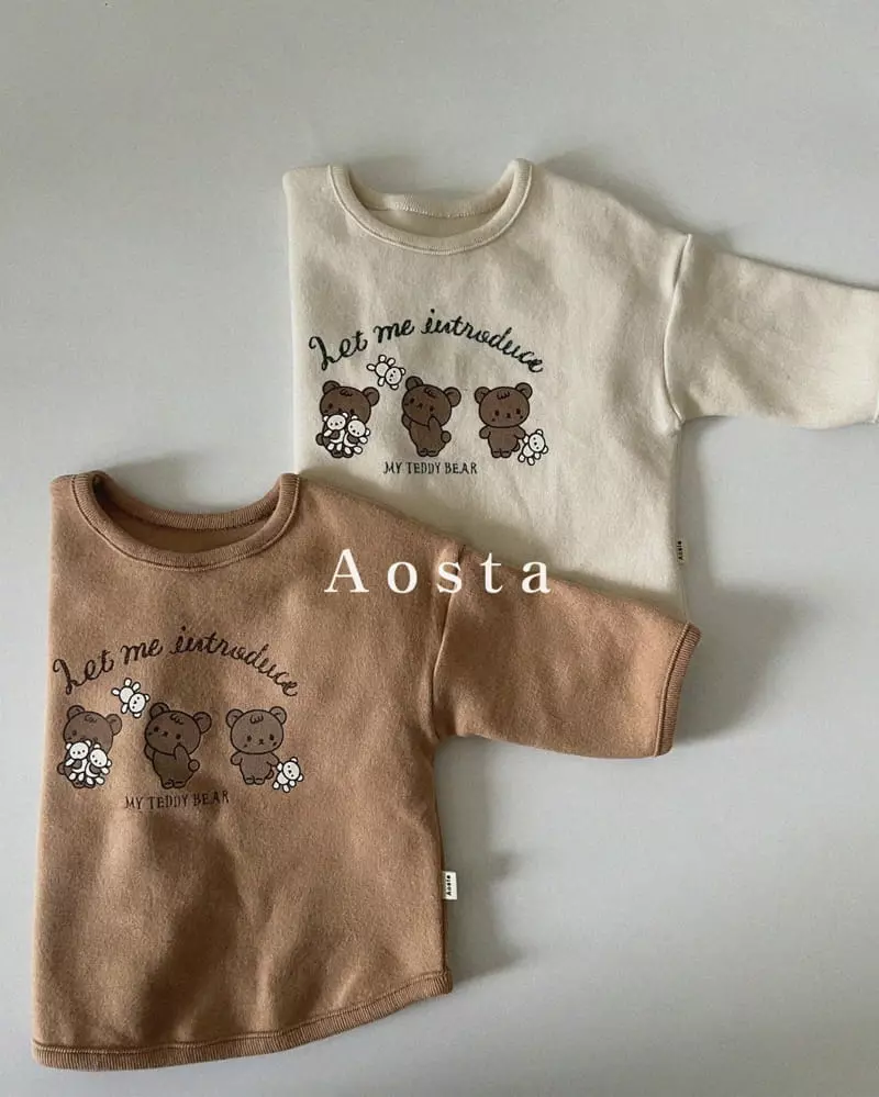 Aosta - Korean Children Fashion - #fashionkids - Bear Three Tee - 3