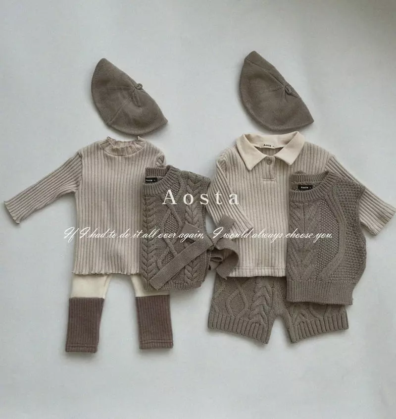 Aosta - Korean Children Fashion - #kidsshorts - Camellia Tee - 7