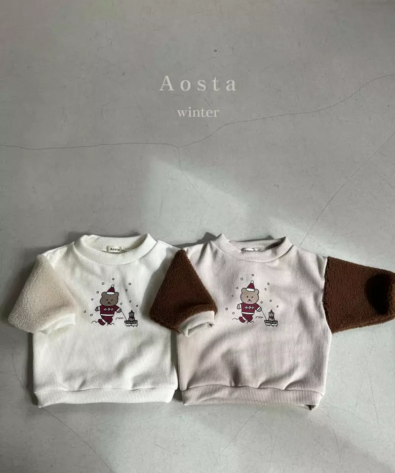 Aosta - Korean Children Fashion - #kidsshorts - Ssulmea Sweatshirt