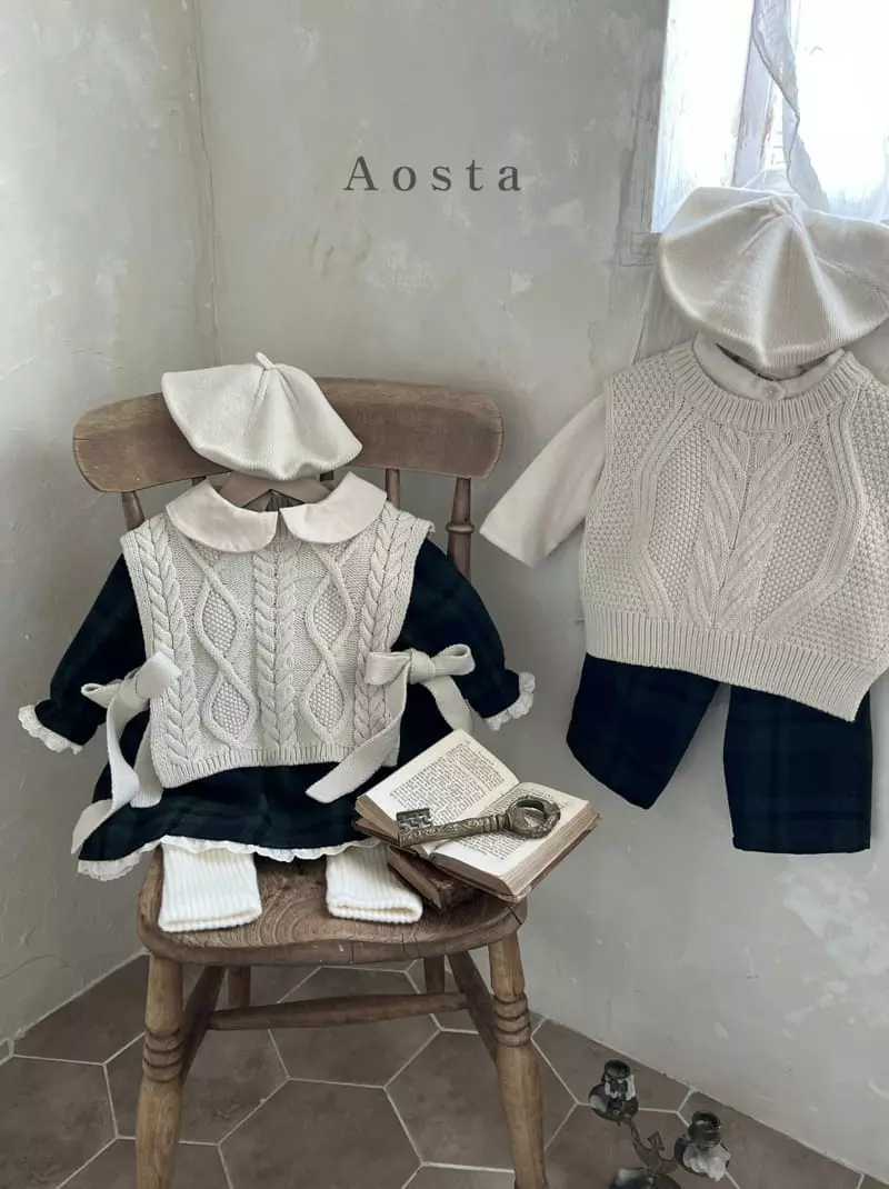 Aosta - Korean Children Fashion - #kidsshorts - Check Pants - 8