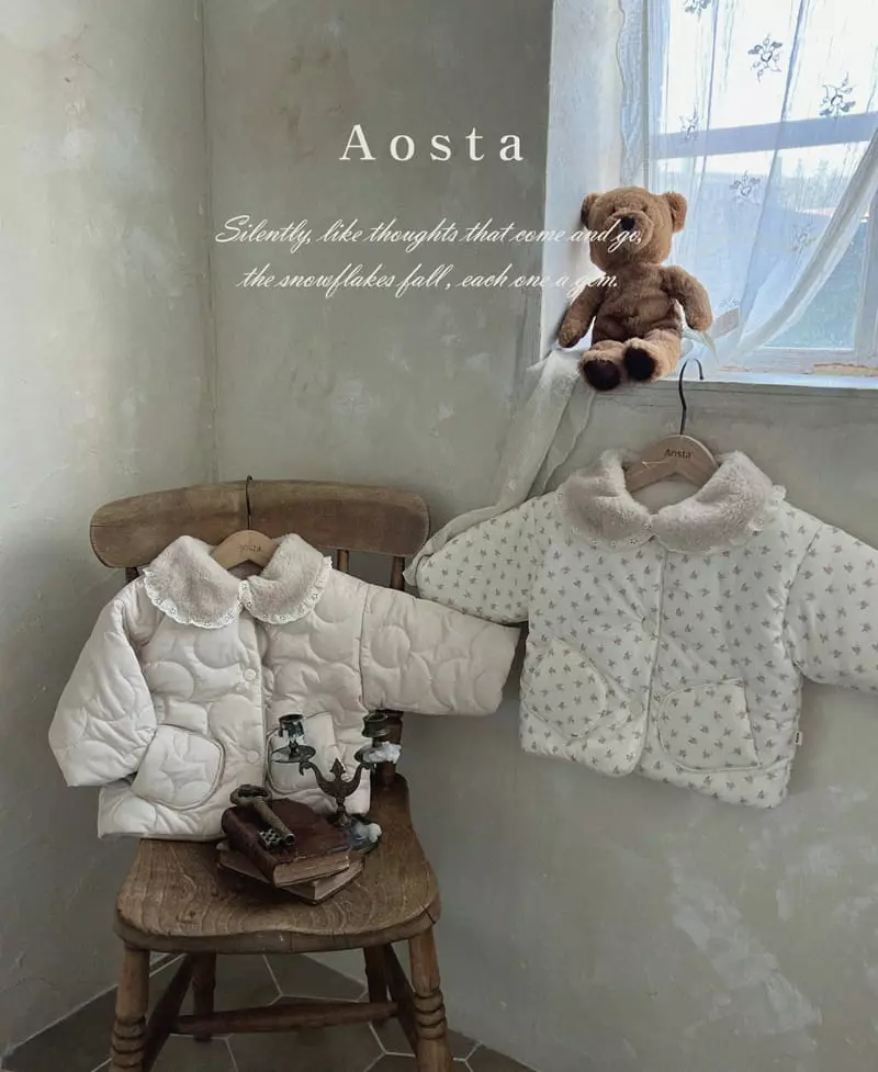 Aosta - Korean Children Fashion - #kidsstore - Camellia Jacket