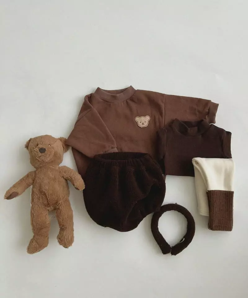 Aosta - Korean Children Fashion - #kidzfashiontrend - Teddy Bear Bloomer - 11