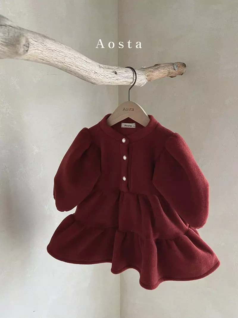 Aosta - Korean Children Fashion - #kidzfashiontrend - Princess One-piece - 12