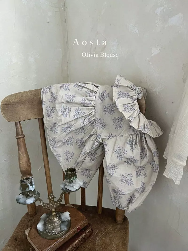Aosta - Korean Children Fashion - #kidzfashiontrend - Olivia Blouse - 11