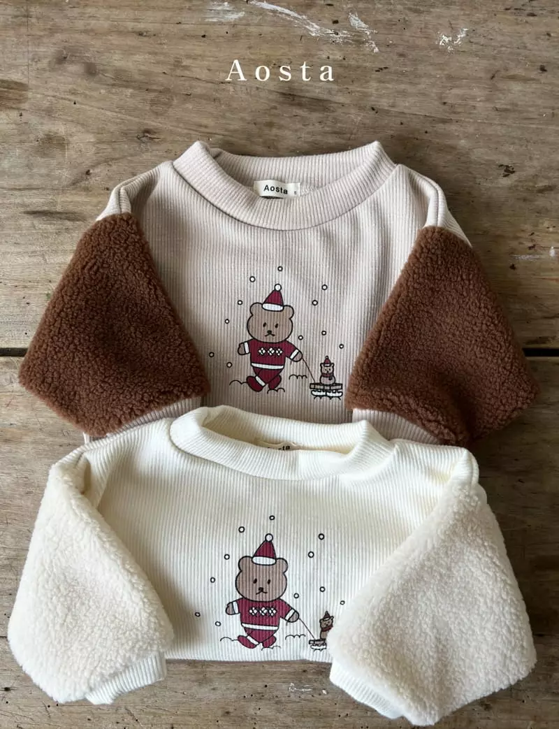 Aosta - Korean Children Fashion - #kidzfashiontrend - Ssulmea Sweatshirt - 3
