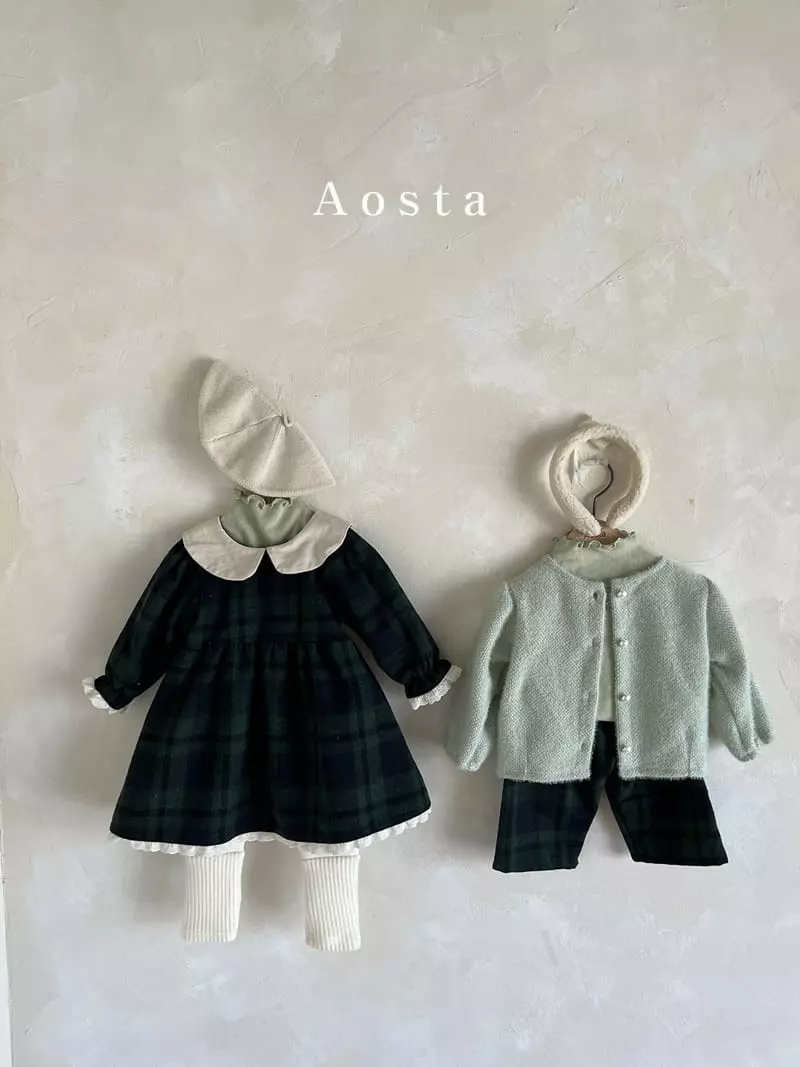 Aosta - Korean Children Fashion - #kidzfashiontrend - Check Pants - 10