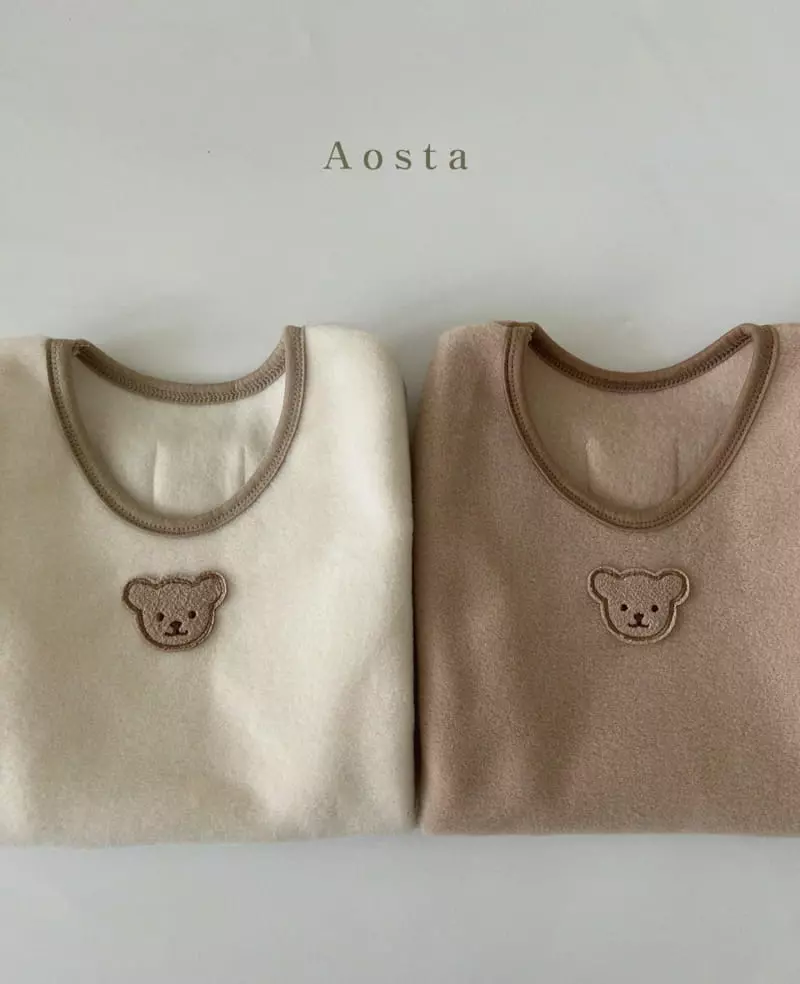 Aosta - Korean Children Fashion - #kidzfashiontrend - Bear Night Sleep Vest - 6