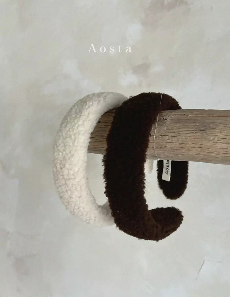 Aosta - Korean Children Fashion - #littlefashionista - Teddy Hairband - 2