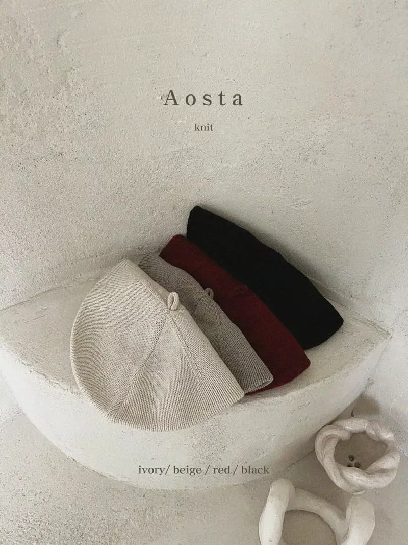 Aosta - Korean Children Fashion - #littlefashionista - Knit Beret Hat