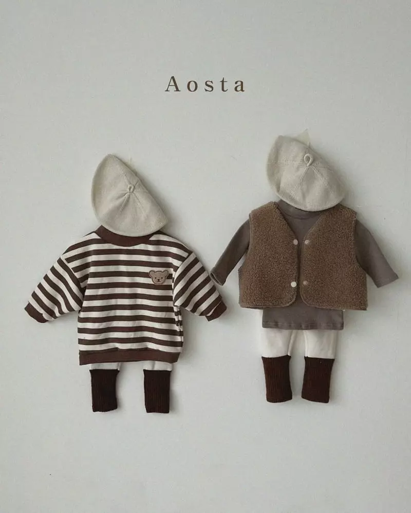 Aosta - Korean Children Fashion - #littlefashionista - Mustang Reversible Vest - 10