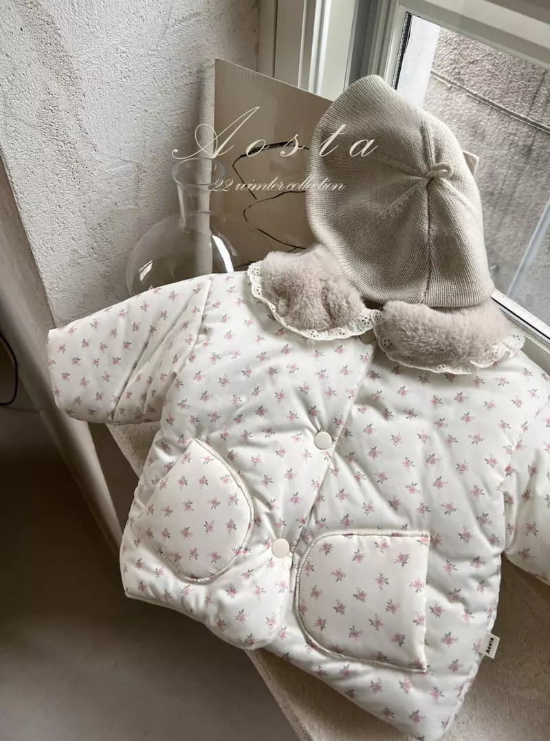 Aosta - Korean Children Fashion - #Kfashion4kids - Camellia Jacket - 4