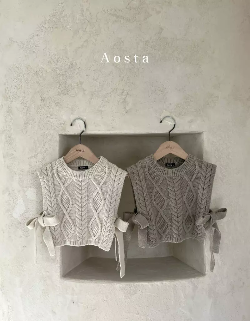 Aosta - Korean Children Fashion - #littlefashionista - Lemamanf Vest