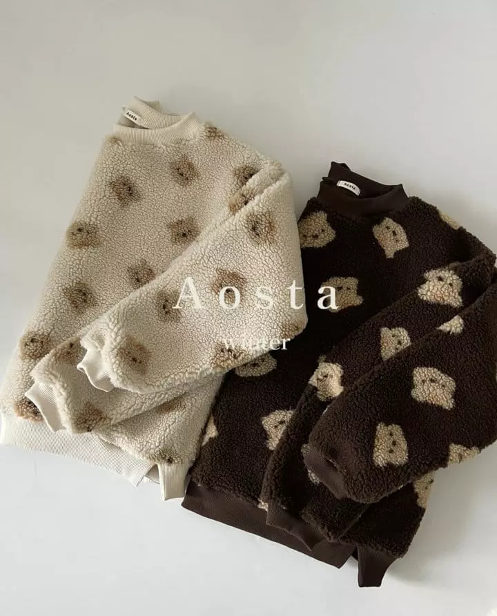 Aosta - Korean Children Fashion - #littlefashionista - Teddy Bear Sweatshirt - 10