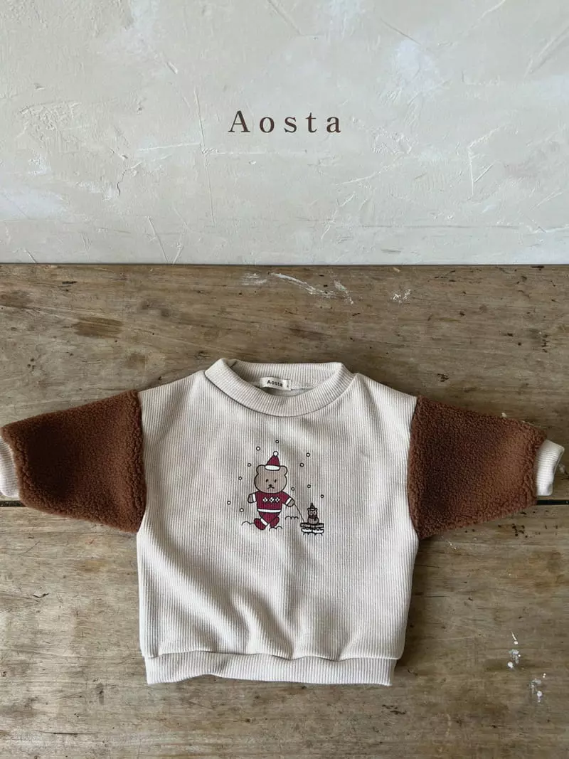 Aosta - Korean Children Fashion - #littlefashionista - Ssulmea Sweatshirt - 5