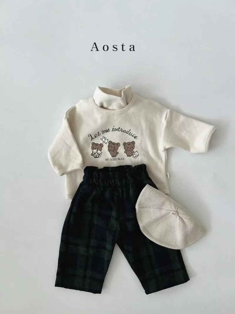 Aosta - Korean Children Fashion - #littlefashionista - Check Pants - 12