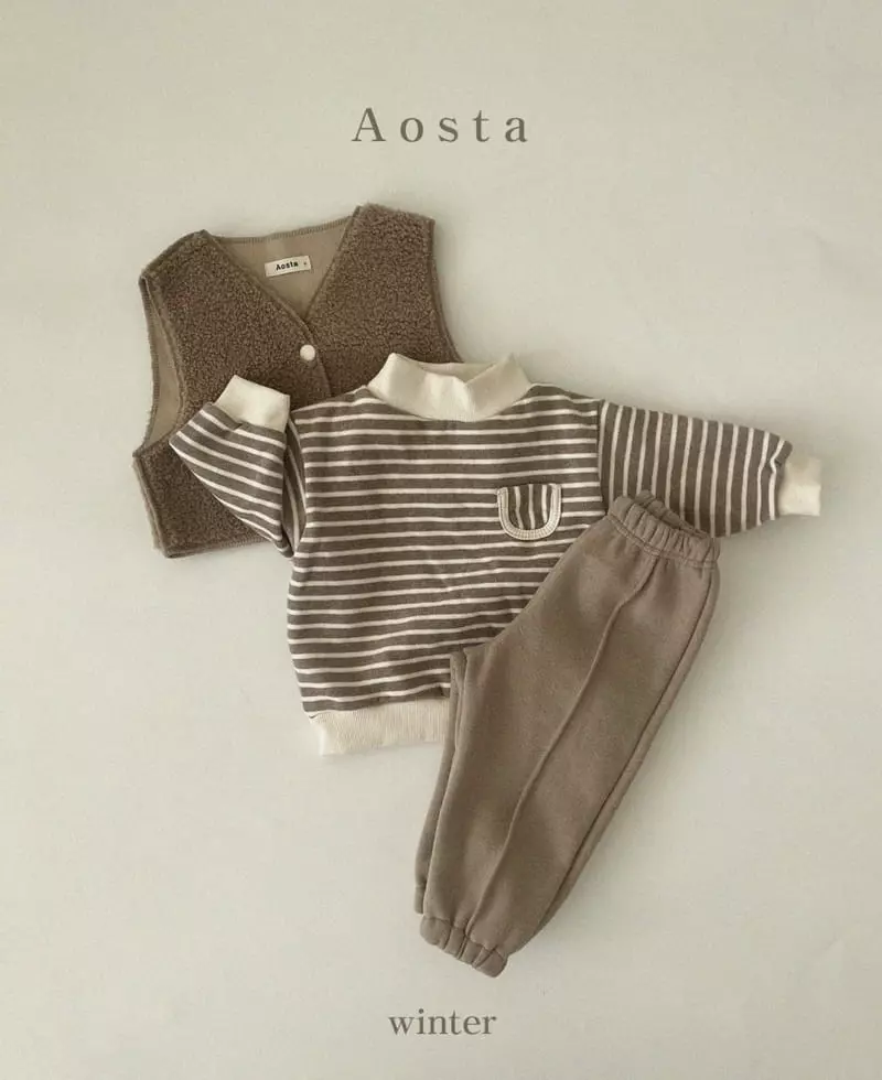 Aosta - Korean Children Fashion - #magicofchildhood - Mustang Reversible Vest - 11