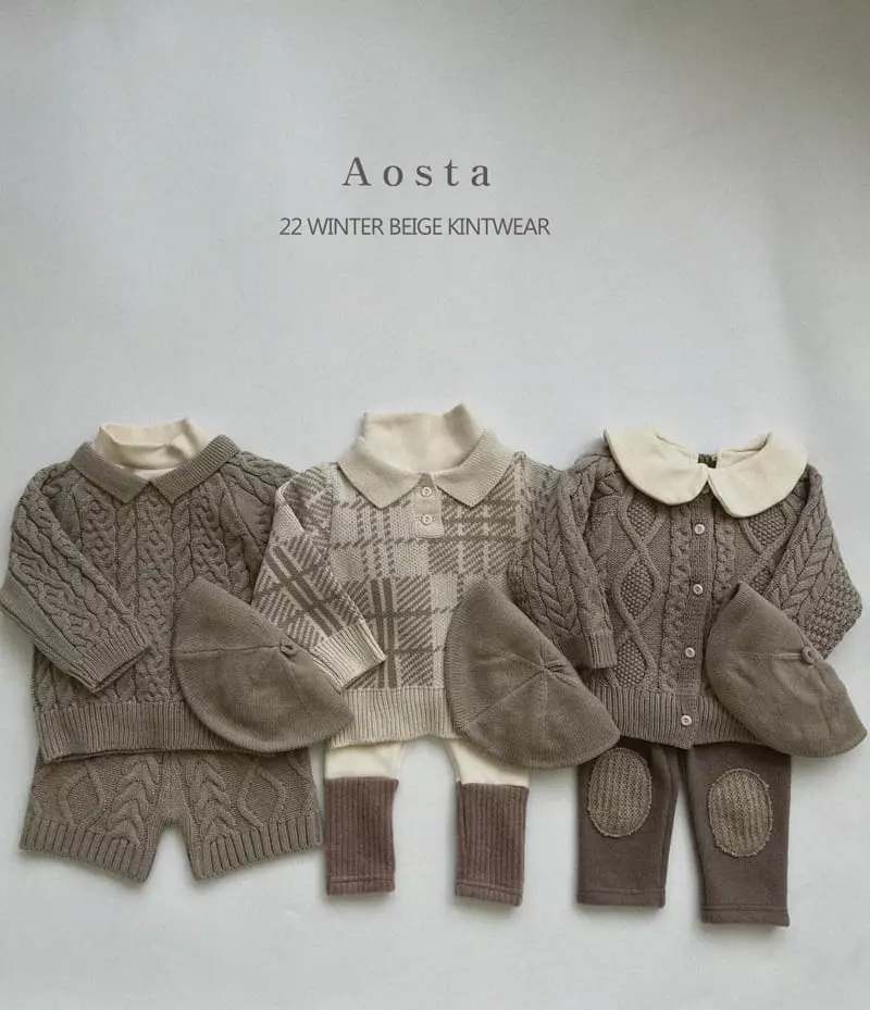 Aosta - Korean Children Fashion - #magicofchildhood - Twid Knit Cardigan - 7