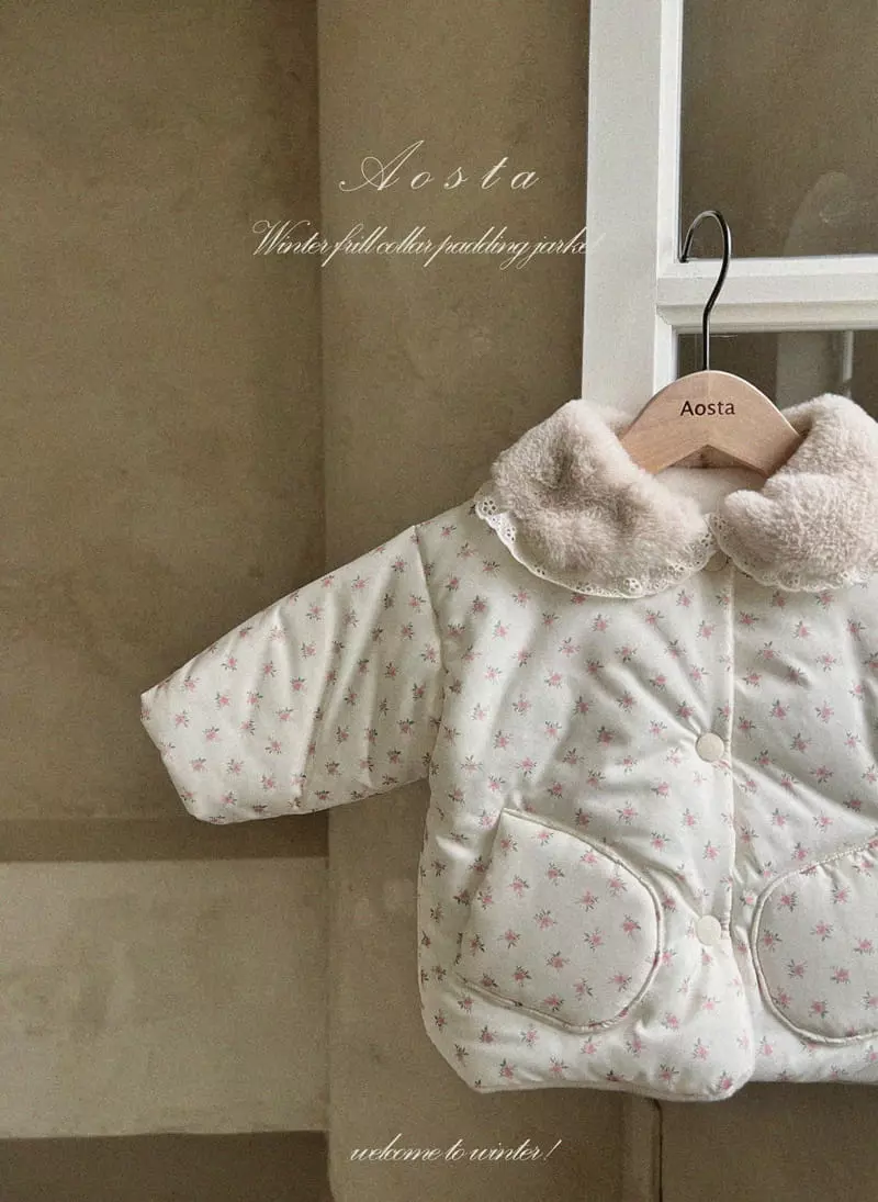Aosta - Korean Children Fashion - #magicofchildhood - Camellia Jacket - 5