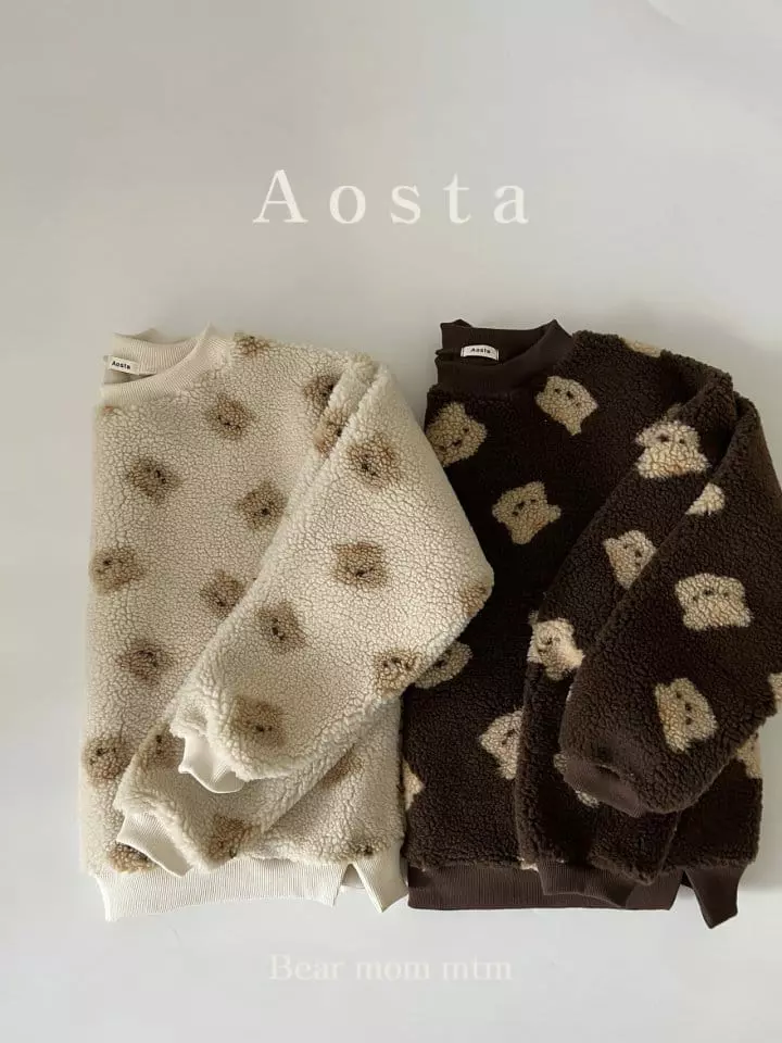 Aosta - Korean Children Fashion - #magicofchildhood - Teddy Bear Sweatshirt - 11