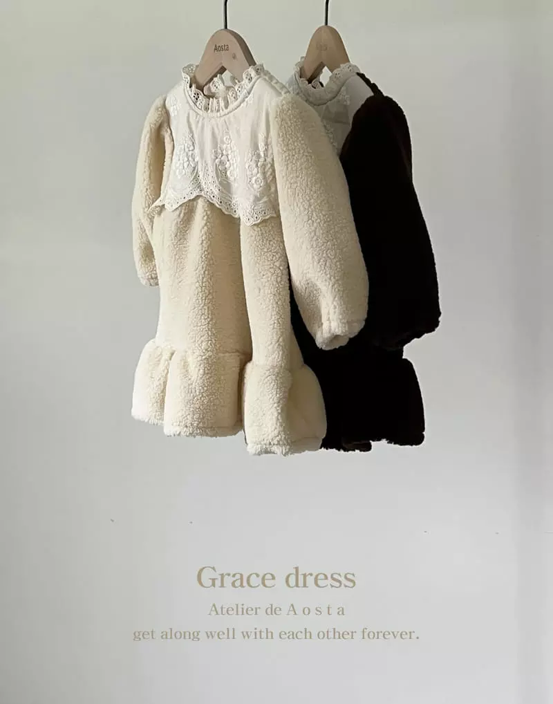 Aosta - Korean Children Fashion - #magicofchildhood - Grace One-piece