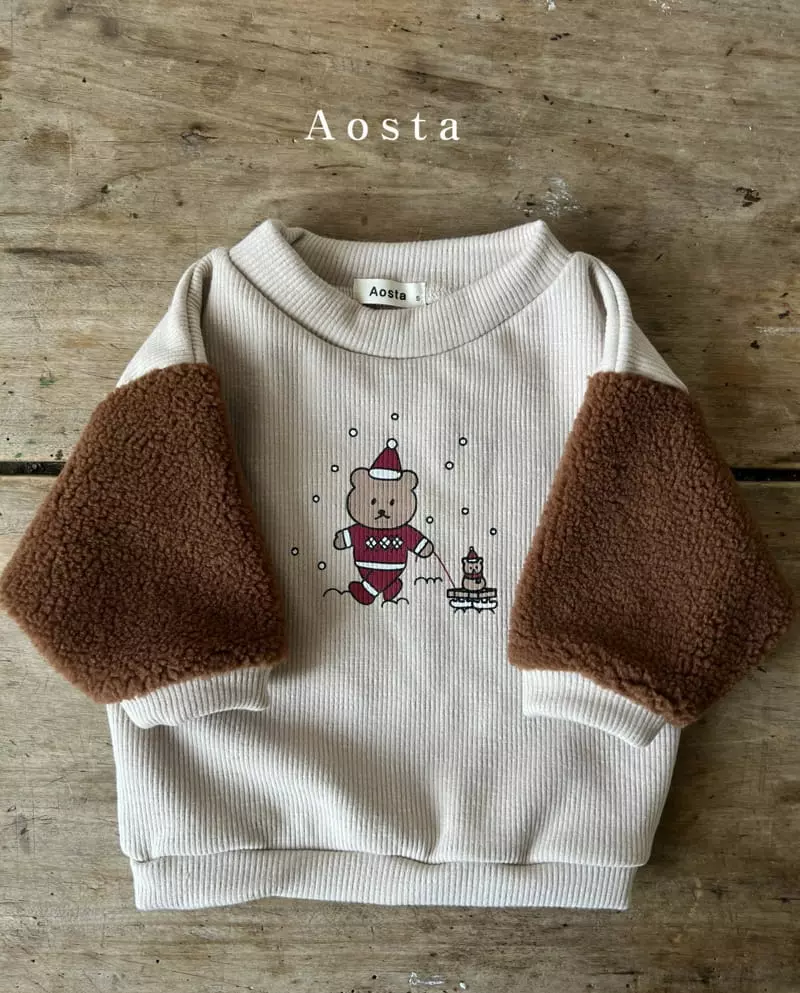 Aosta - Korean Children Fashion - #magicofchildhood - Ssulmea Sweatshirt - 6
