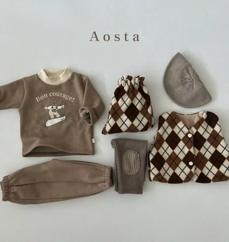 Aosta - Korean Children Fashion - #minifashionista - Cloud Reversible Vest - 10