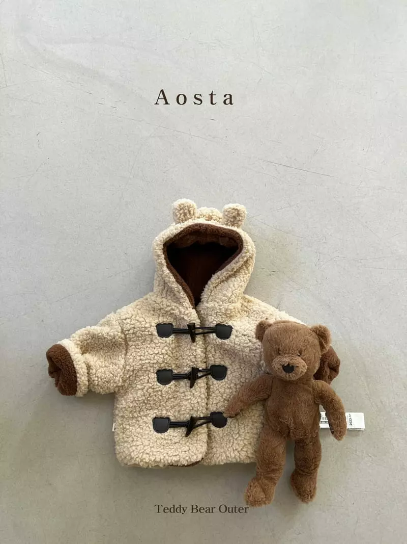 Aosta - Korean Children Fashion - #minifashionista - Bear Jacket - 5