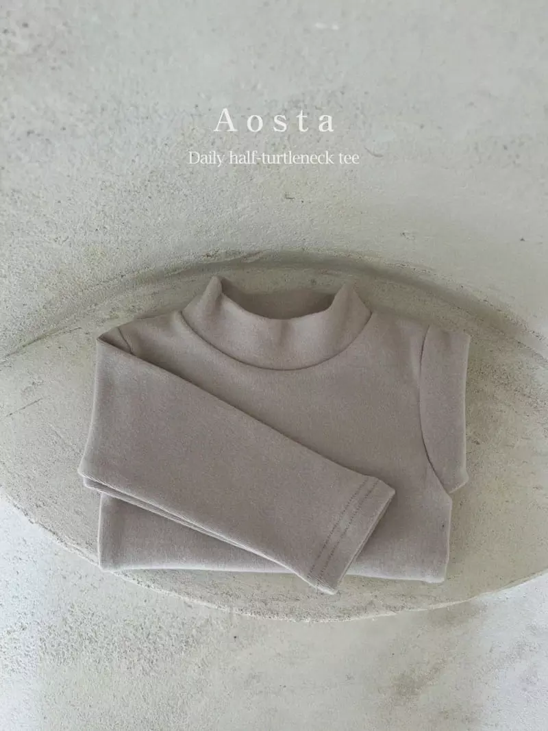Aosta - Korean Children Fashion - #minifashionista - Daily Turtleneck Tee - 9