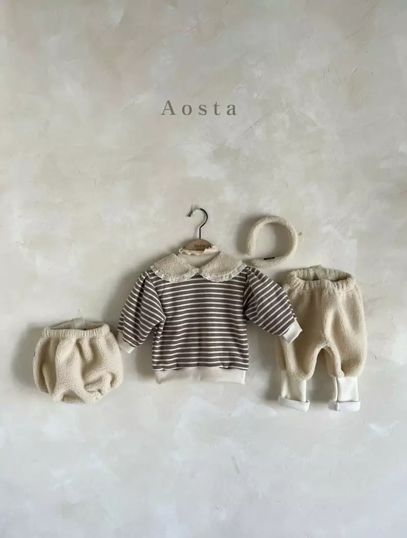 Aosta - Korean Children Fashion - #minifashionista - Bam Frill Sweatshirt - 7