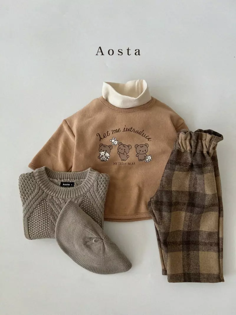 Aosta - Korean Children Fashion - #minifashionista - Bear Three Tee - 10