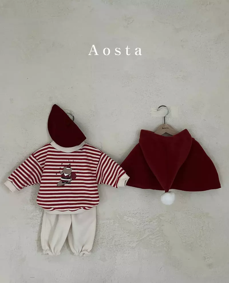 Aosta - Korean Children Fashion - #minifashionista - Santa Bear Tee - 6