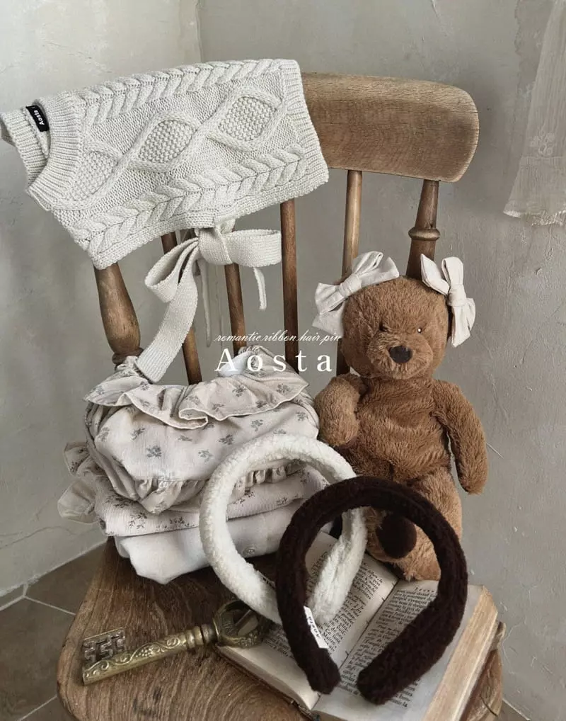 Aosta - Korean Children Fashion - #stylishchildhood - Ribbon Pin - 6