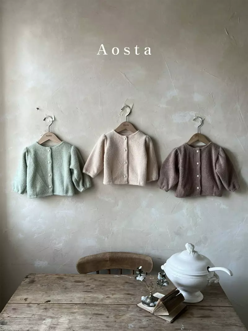 Aosta - Korean Children Fashion - #stylishchildhood - Le Shushu Cardigan