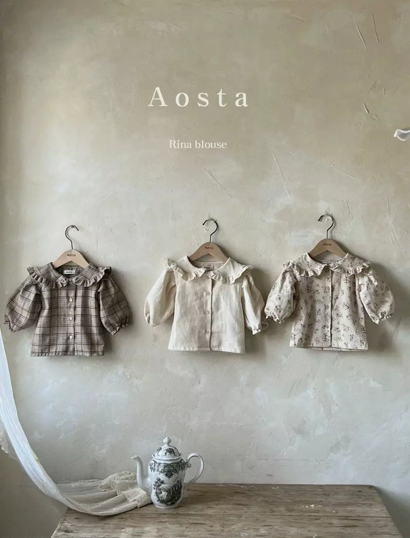 Aosta - Korean Children Fashion - #stylishchildhood - Lina Blouse